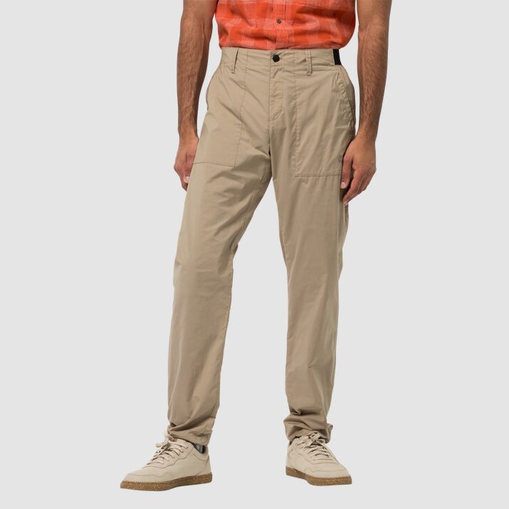 Jack Wolfskin Mens Tanami Pants Khaki 493572JZM